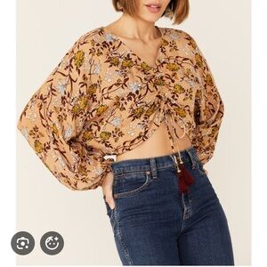 Z&L Marigold top in size M